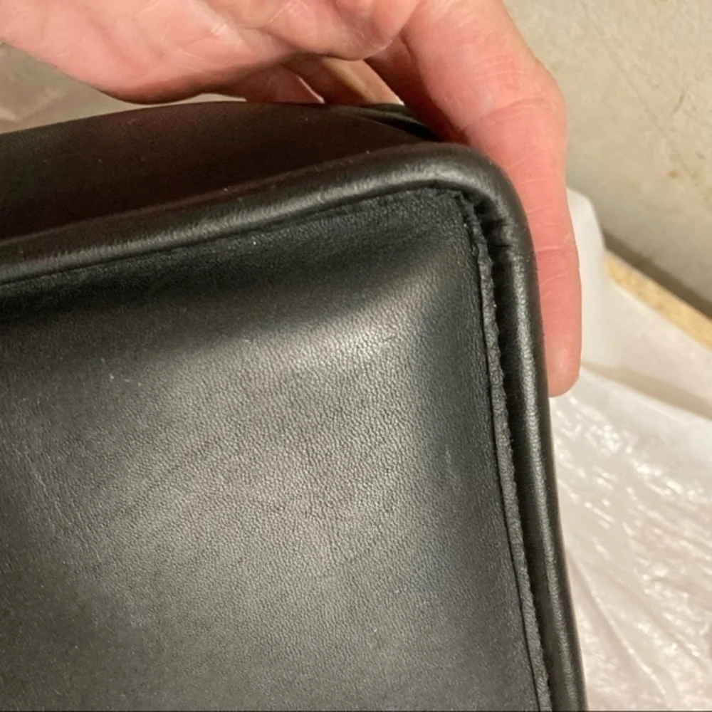 Coach black leather vintage Willis bag 1999 Costa Rica